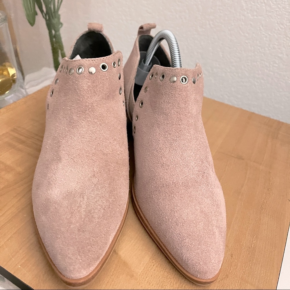 Rebecca Minkoff  Berry Smoothie Annette Suede Ankle boots 9